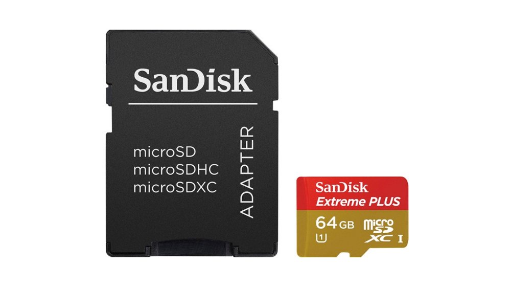 Cartão De Memória MicroSDXC 64GB Classe 10 E Adaptador