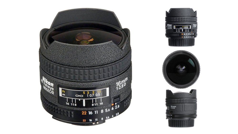 Nikon AF Fisheye-NIKKOR 16mm F/2.8D Lens
