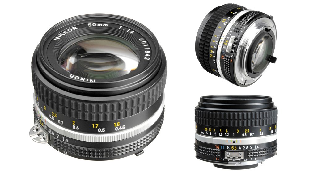 Nikon NIKKOR 50mm F/1.4 Lens