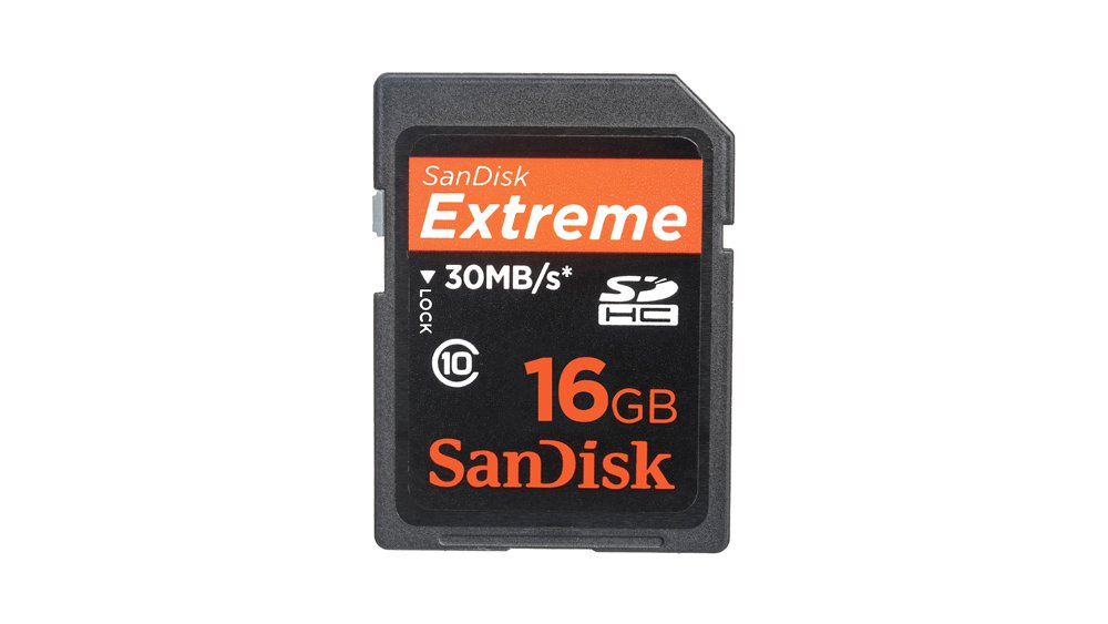SanDisk 16GB Extreme SDHC Memory Card